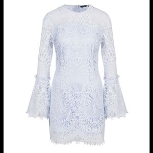 Marciano baby blue lace dress
